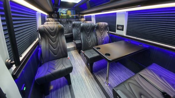 18 passenger sprinter van interior chicago