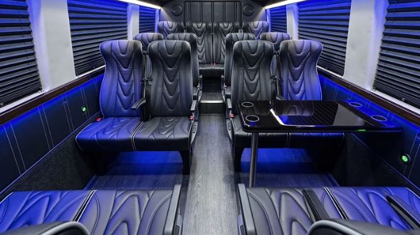 20 passenger sprinter van interior chicago
