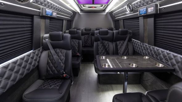 chicago 15 passenger sprinter van interior