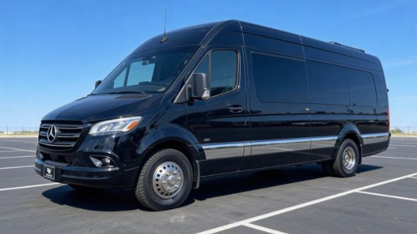 chicago 18 passenger sprinter van