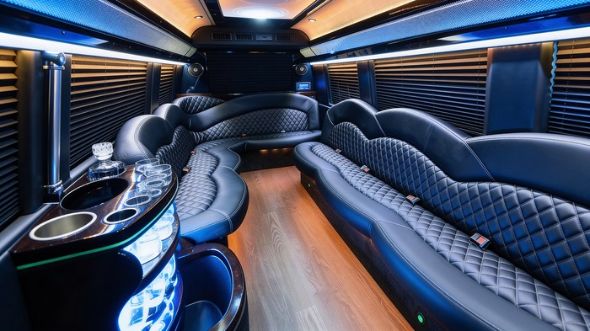 chicago sprinter limousine interior